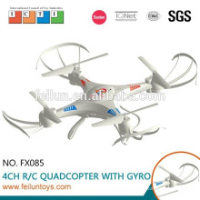 Très amusant intrus de rc quadcopter 2.4 G 4CH drones magique 3D OVNI volant ufo avec gyroscope 6 axes